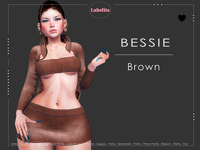 [LABELITA] Bessie Outfit Brown