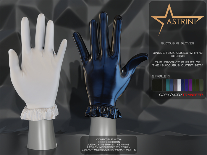 Astrini - Succubus Gloves (Single 1)