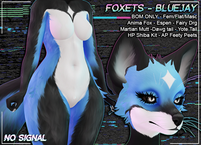 +NS+ Foxets - Bluejay