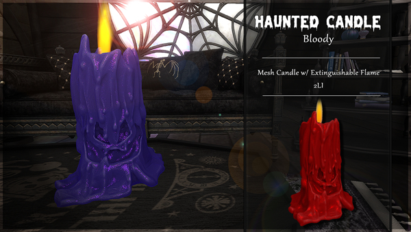 [MF] Haunted Candle :: Bloody {add me}