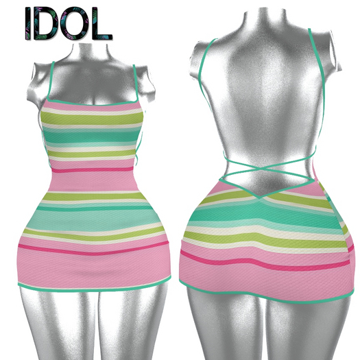 Striped Kirsten DRESS PERKY