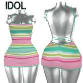 Striped Kirsten DRESS PETITE
