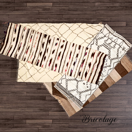 Bricolage Four Vintage African Rugs