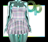 Pastel Plaid Myra Dress Kupra