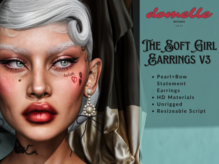 Domelle: The Soft Girl Earrings V3