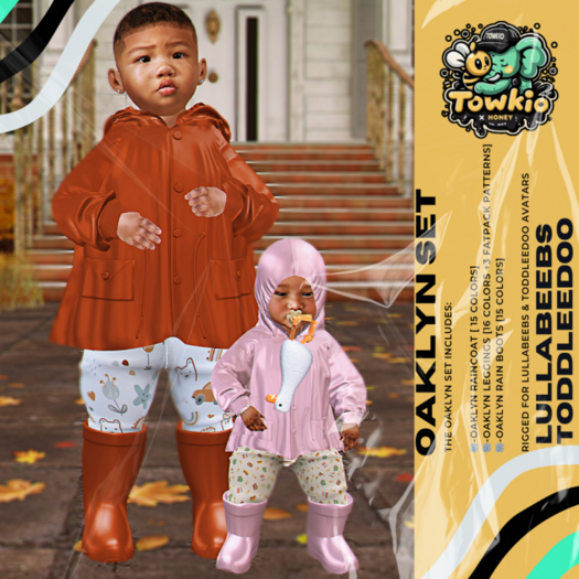 Second Life Marketplace - [TA] x [H]-Oaklyn Raincoat // FP