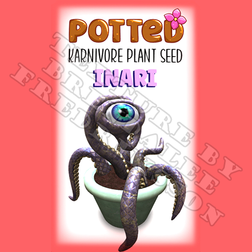 Potted: Karnivore Plant Seed: Inari (ACTUAL PLANT SEED)