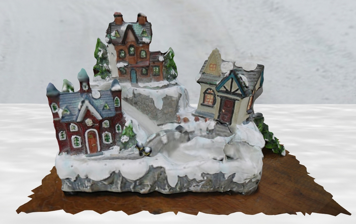 @MA@ 3D Xmas ornament music scene