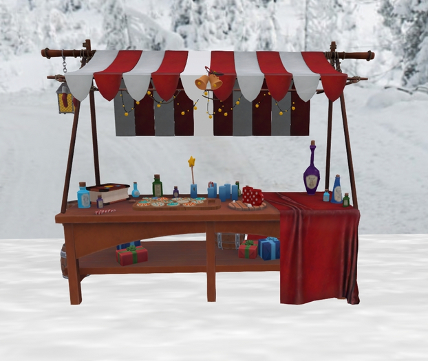 @MA@ Xmas - Market Cart Decor