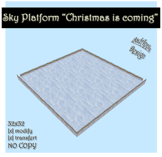 Platform "Christmas is coming" 32x32 - BOX