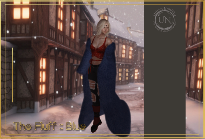 *UN* The Fluff :: Blue:: ONE SIZE FITS ALL