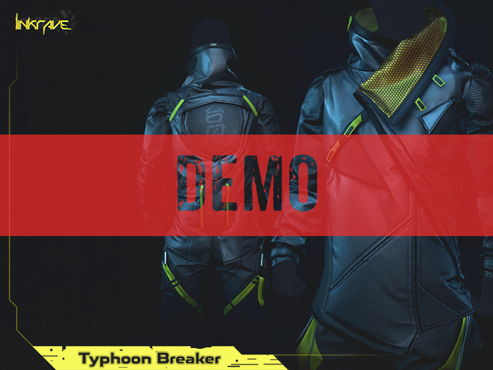 [LINKRAVE] Typhoon Breaker Jacket - (MALE) - DEMO