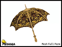 Meshuga Victorian Steampunk Umbrella FULL PERM MESH