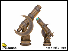 Meshuga Victorian Steampunk Telescope FULL PERM MESH