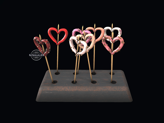 06 - [IK] La Churreria - Heart churros - COMMON