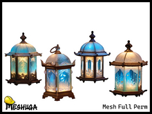 Meshuga Winter Lanterns Pack FULL PERM MESH
