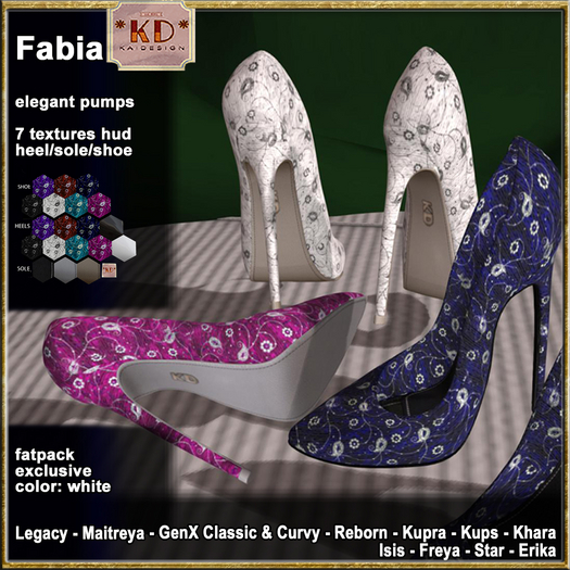 *KD* Fabia pumps fullpack - Unpacked