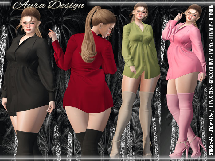 [Aura Design] Milagro DRESS - FATPACK