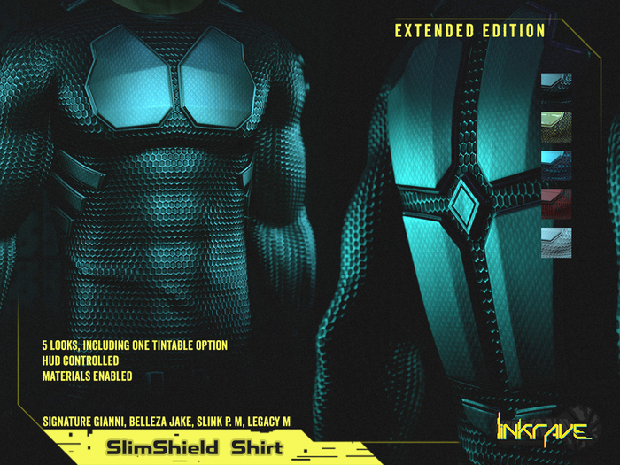 [DustyHut] SlimShield Shirt - EXTENDED Edition [LINKRAVE LINE]
