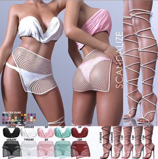 Scandalize.JENNIFER #11 RARE- Maitreya