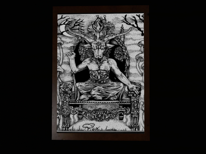 Devil Poster Gothic