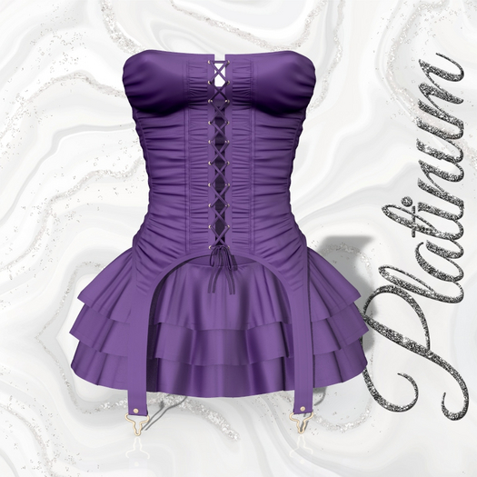 Purple Corset Outfit KUPRA