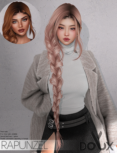 DOUX - Rapunzel hairstyle [BLOGGER PACK]