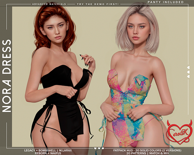 [erotiK] Nora Dress FATPACK
