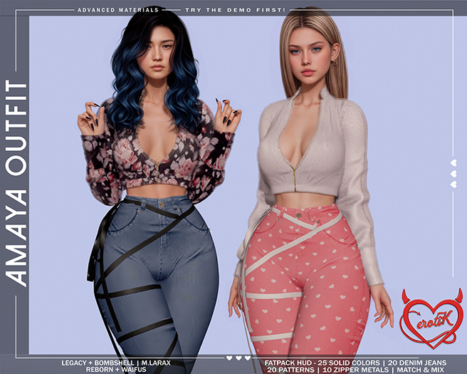 [erotiK] Amaya Jeans FATPACK