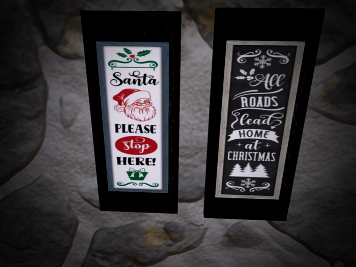 *BBG* Christmas Porch Signs