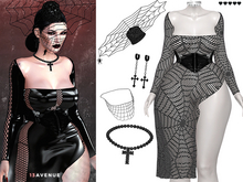 Luna Dress Set - 02 - Maitreya Lara,LaraX,Legacy,Perky,Reborn,Waifu