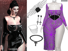 Luna Dress Set - 08 - Maitreya Lara,LaraX,Legacy,Perky,Reborn,Waifu