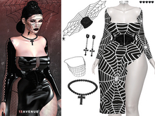 Luna Dress Set - 11 - Maitreya Lara,LaraX,Legacy,Perky,Reborn,Waifu