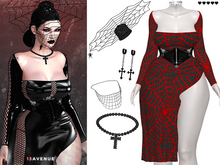 Luna Dress Set - 14 - Maitreya Lara,LaraX,Legacy,Perky,Reborn,Waifu