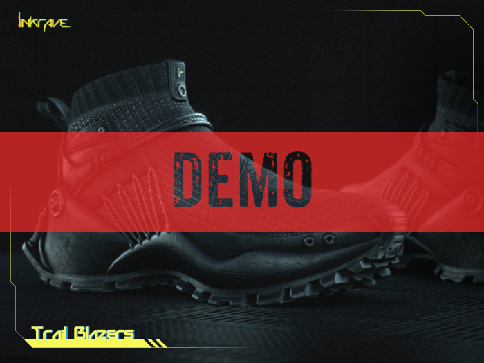 [LINKRAVE] Trail Blazer Shoes - Dark - DEMO