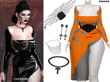 Luna Dress Set - 23 - Maitreya Lara,LaraX,Legacy,Perky,Reborn,Waifu