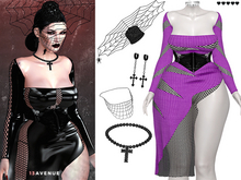 Luna Dress Set - 24 - Maitreya Lara,LaraX,Legacy,Perky,Reborn,Waifu