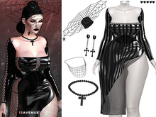 Luna Dress Set - 25 - Maitreya Lara,LaraX,Legacy,Perky,Reborn,Waifu