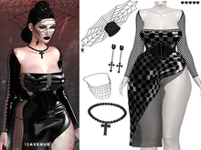 Luna Dress Set - 33 - Maitreya Lara,LaraX,Legacy,Perky,Reborn,Waifu