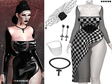 Luna Dress Set - 35 - Maitreya Lara,LaraX,Legacy,Perky,Reborn,Waifu