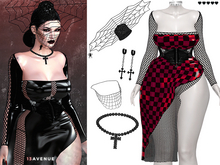 Luna Dress Set - 38 - Maitreya Lara,LaraX,Legacy,Perky,Reborn,Waifu