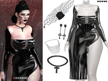 Luna Dress Set - 43 - Maitreya Lara,LaraX,Legacy,Perky,Reborn,Waifu