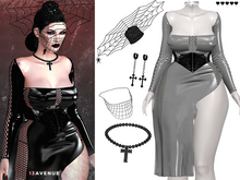Luna Dress Set - 45 - Maitreya Lara,LaraX,Legacy,Perky,Reborn,Waifu