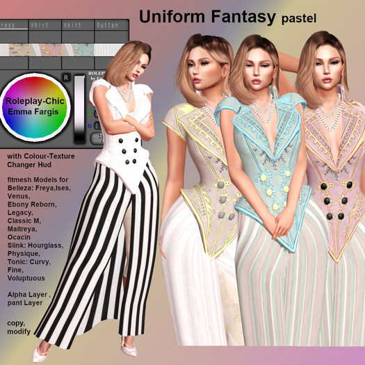 RP-Chic Uniform-Fantasy pastel