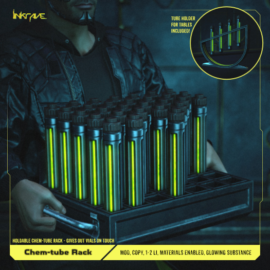 [LINKRAVE] Chem-tube Rack