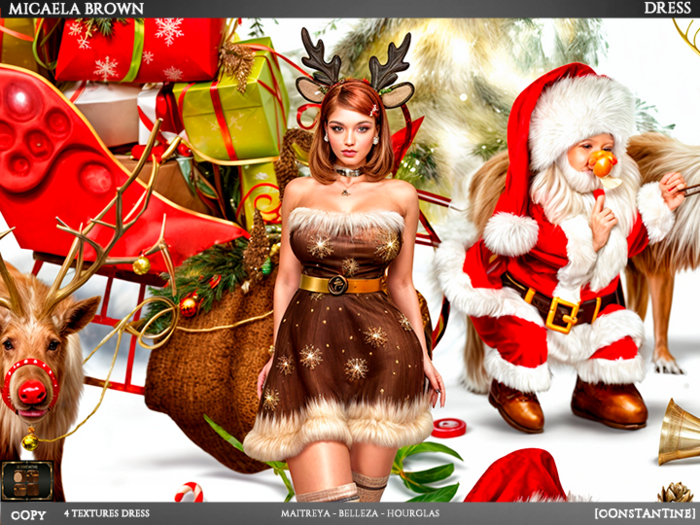 [JC CONSTANTINE] Micaela Brown - CHRISTMAS -