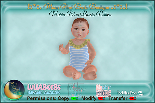 !:*:. M&B .:*:.! Marin Blue Basic Littles 