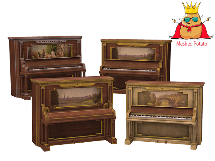 Meshed Potato - Antique French Piano Full Perm Mesh (add)
