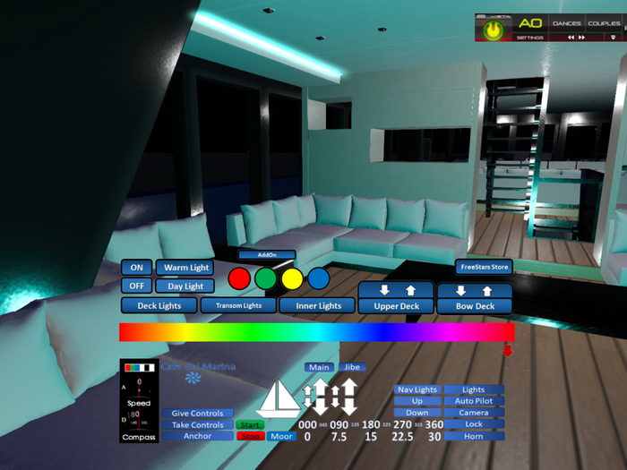 Free Stars - Cafe del Marina AddOn