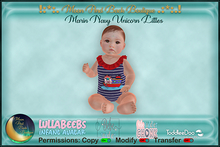 !:*:. M&B .:*:.! Marin Navy Unicorn Littles 